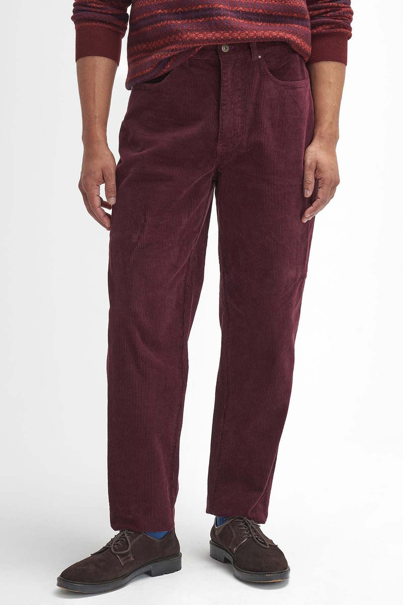 Stretch Cord Regular Trousers