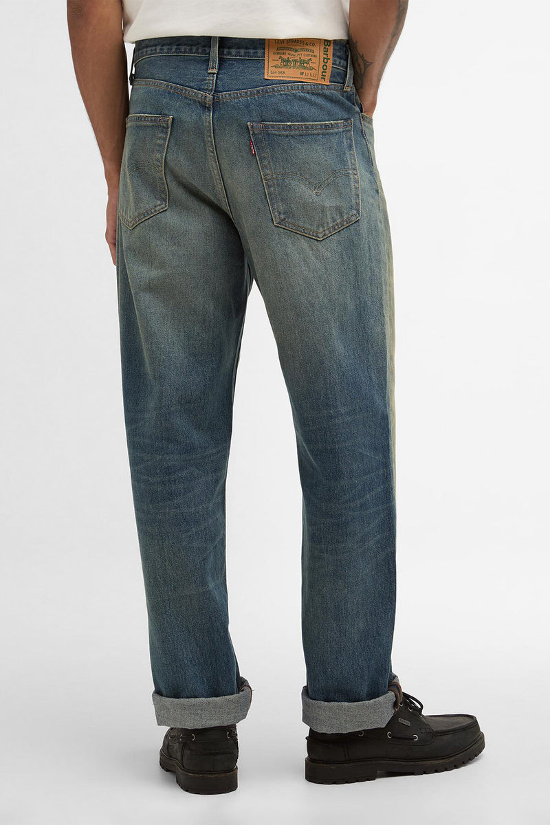Barbour x Levi's 568 Loose Jean