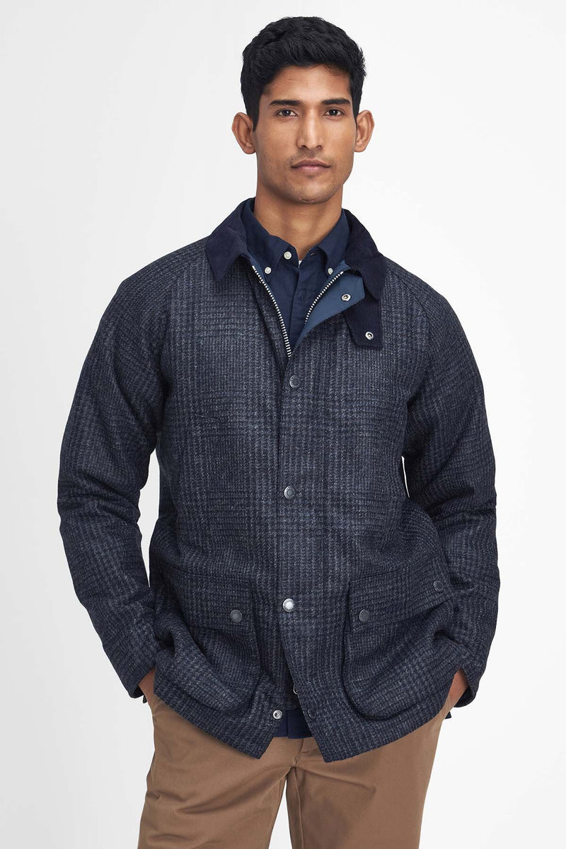 Barbour Bedale Check Wool Jacket