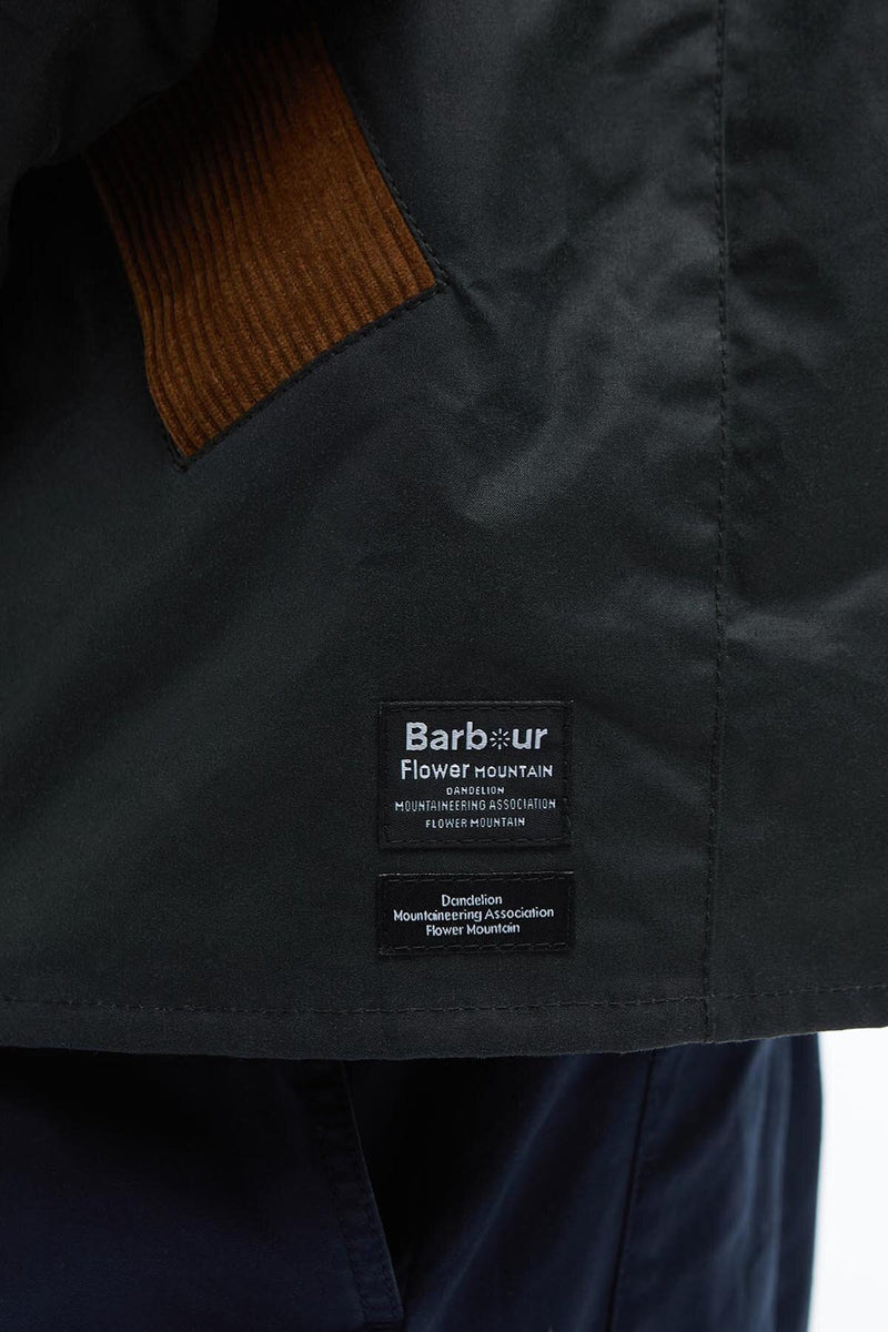 Barbour x Flower Mountain Oversized Transport Waxed Jacket