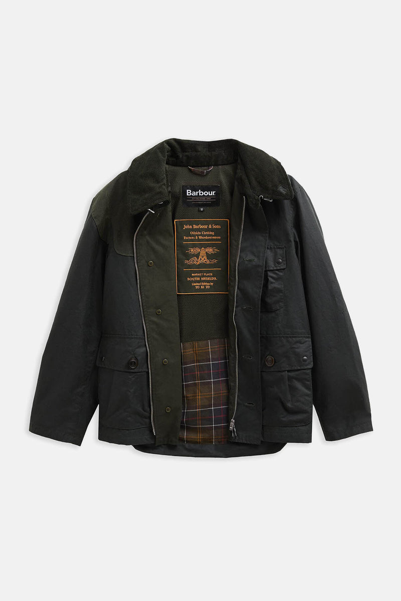 Barbour x TO KI TO Forest Waxed Jacket