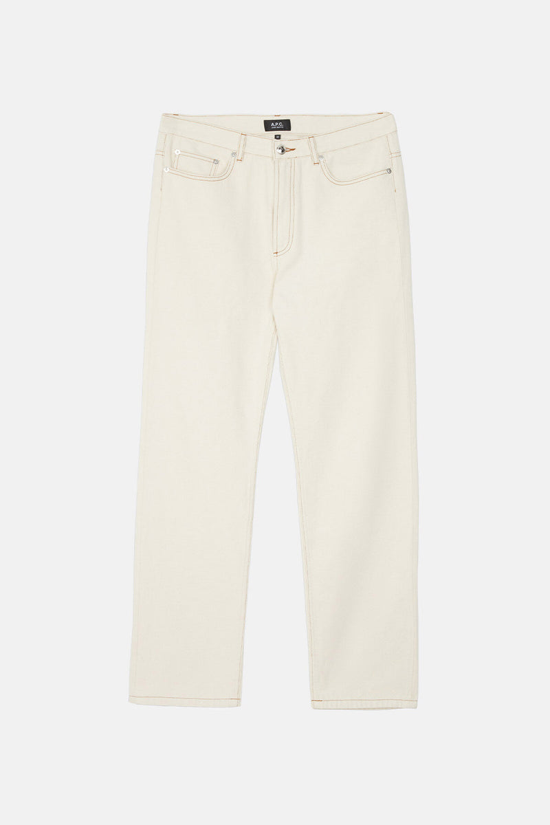 Straight leg cut jeans