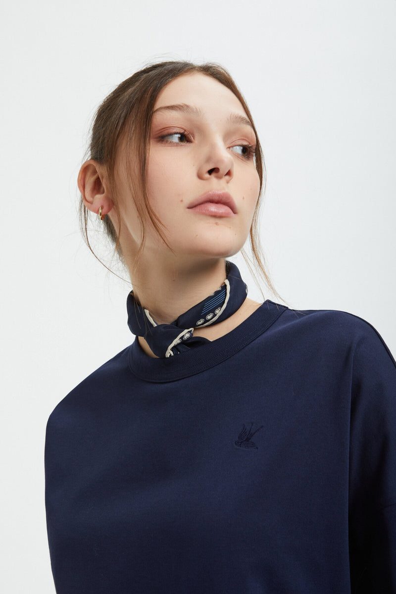 Swallow Frill Tiered L/S T-Shirt