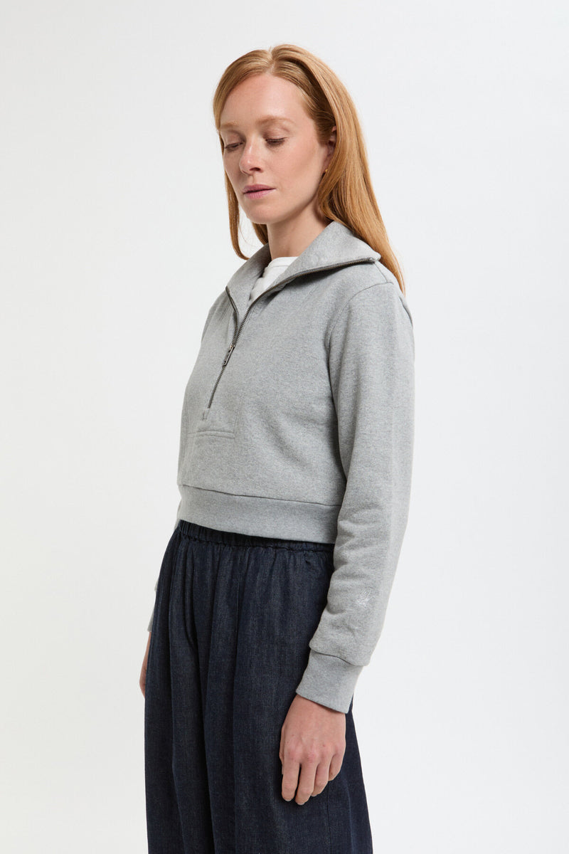Half Zip Sweatshirt - French Terry
