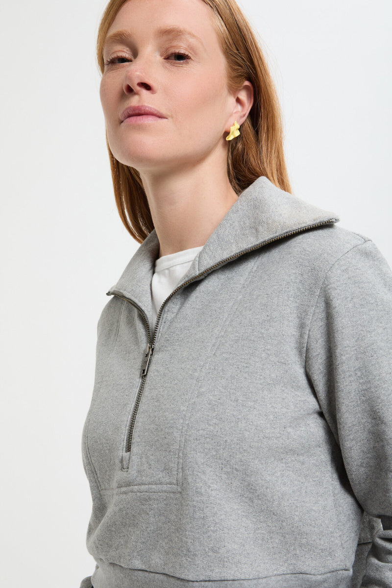 Half Zip Sweatshirt - French Terry