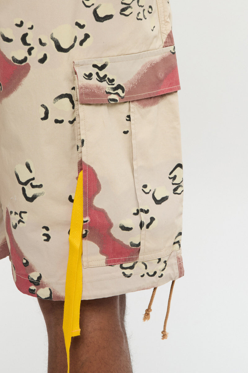 M-65 Mod. Painted Camo Shorts