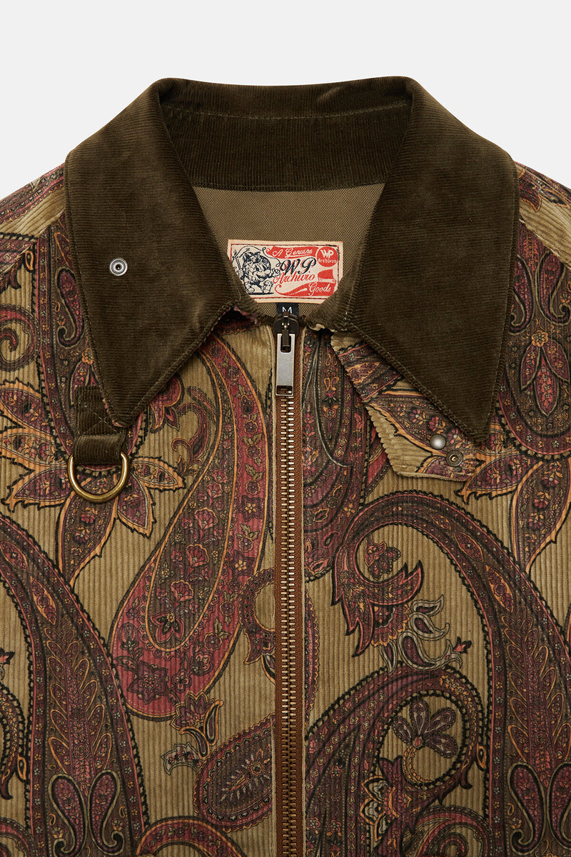 Corduroy Paisley Spey Jacket