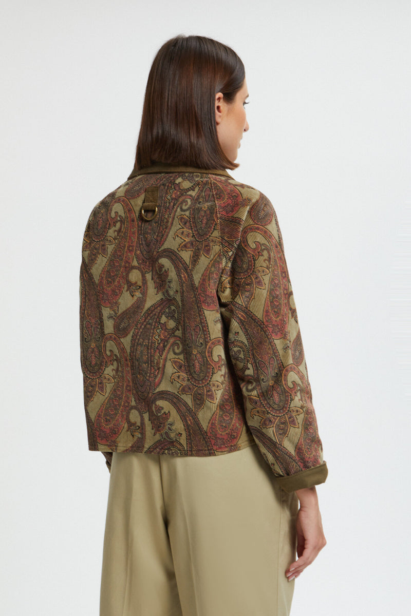 Corduroy Paisley Spey Jacket