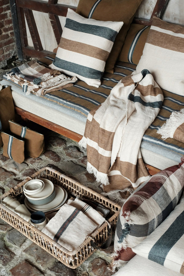 The Belgian Towel Fouta Dakota Stripe