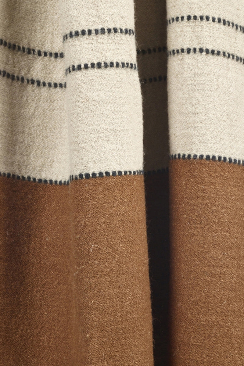 Foundry Throw Beeswax Stripe