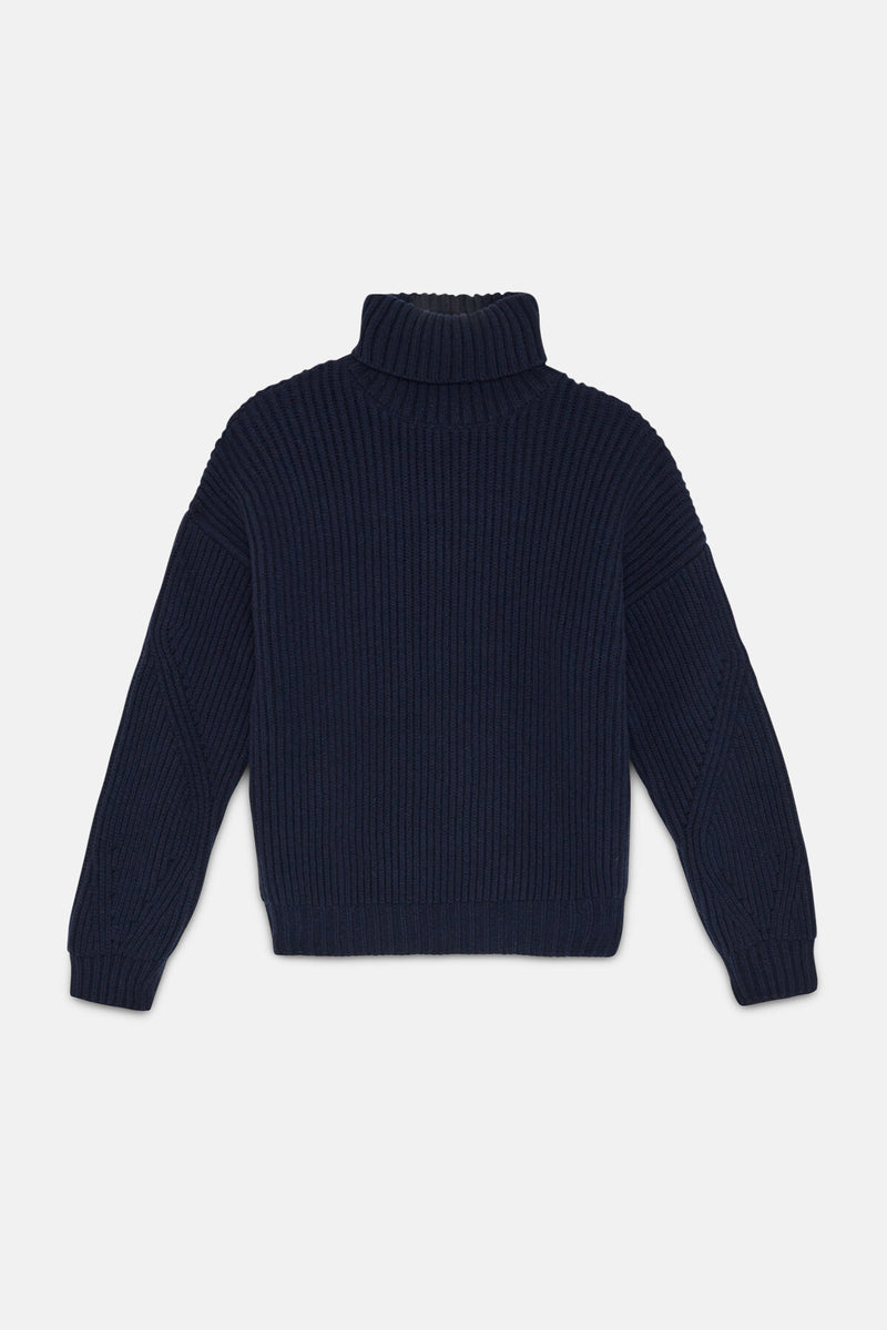 Senna Fisherman turtleneck sweater