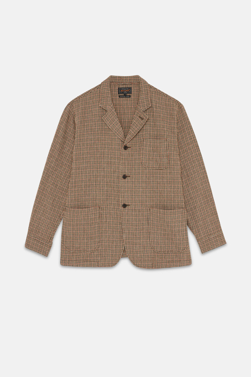 4B Cuffs Jacket Wool Linen