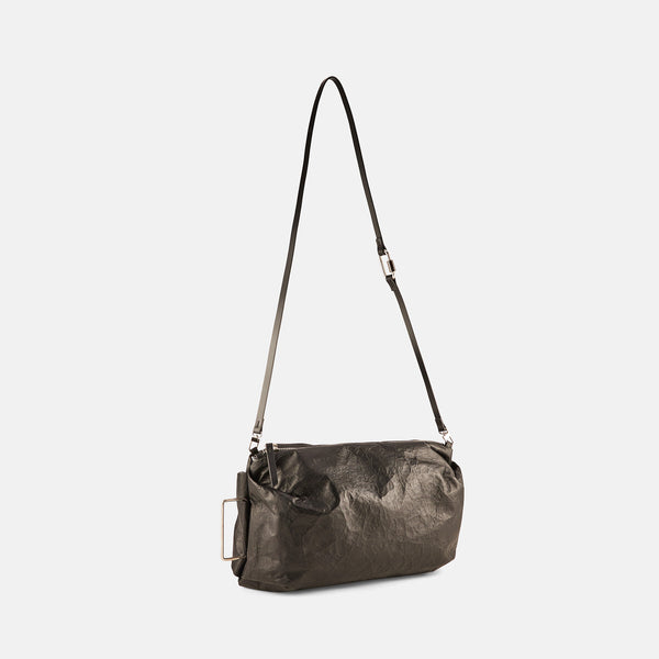 Leather soft pochette