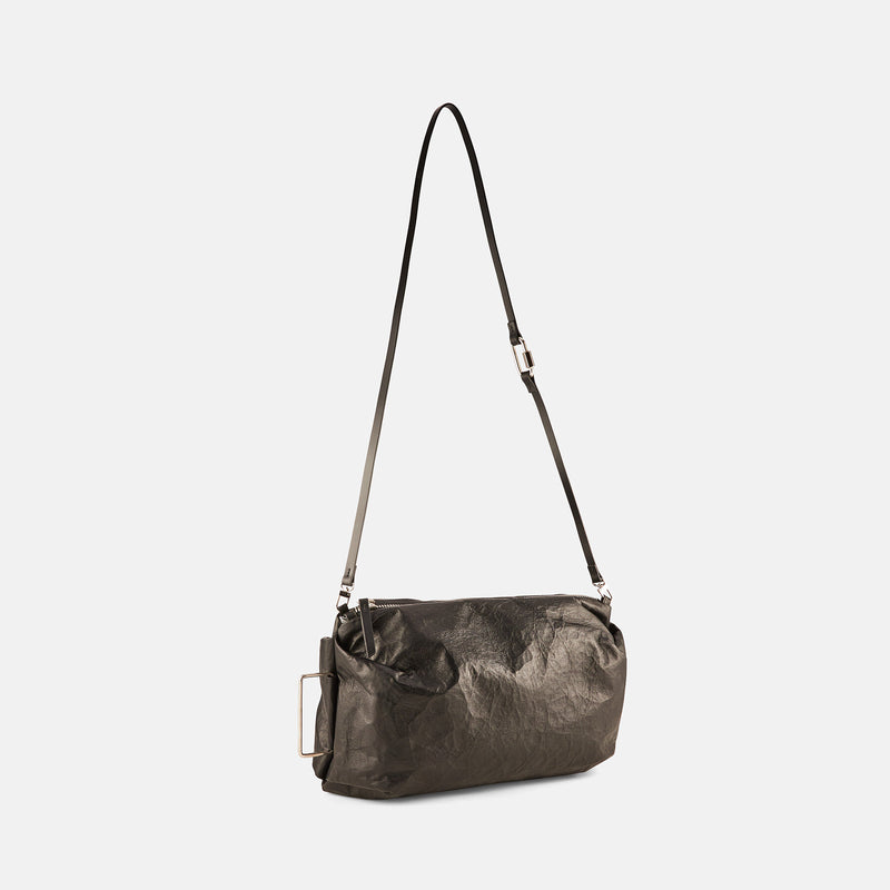 Leather soft pochette