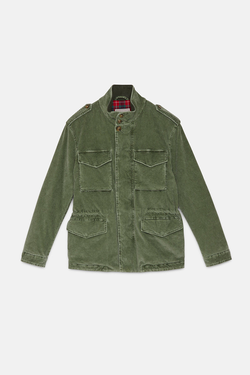 Washed Corduroy Field Jacket