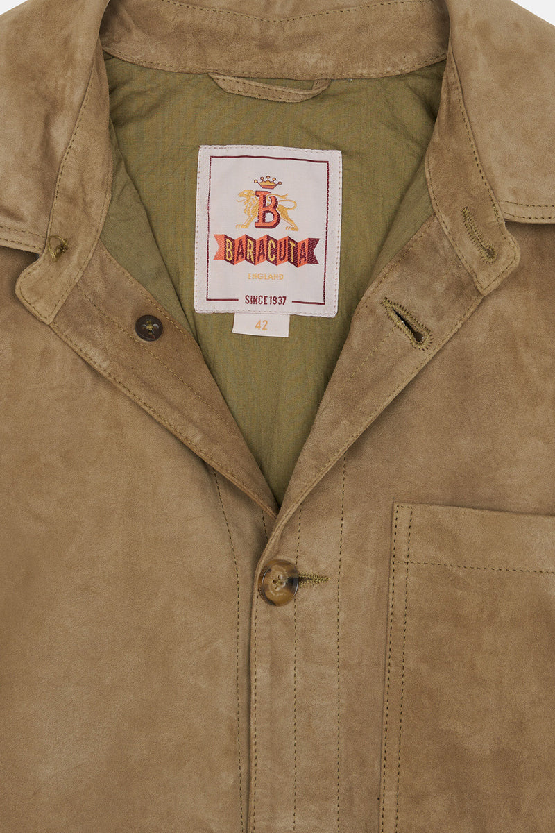 Suede Overshirt