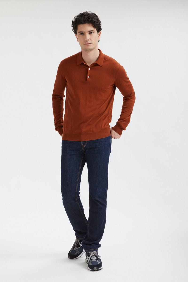 Long Sleeve Polo