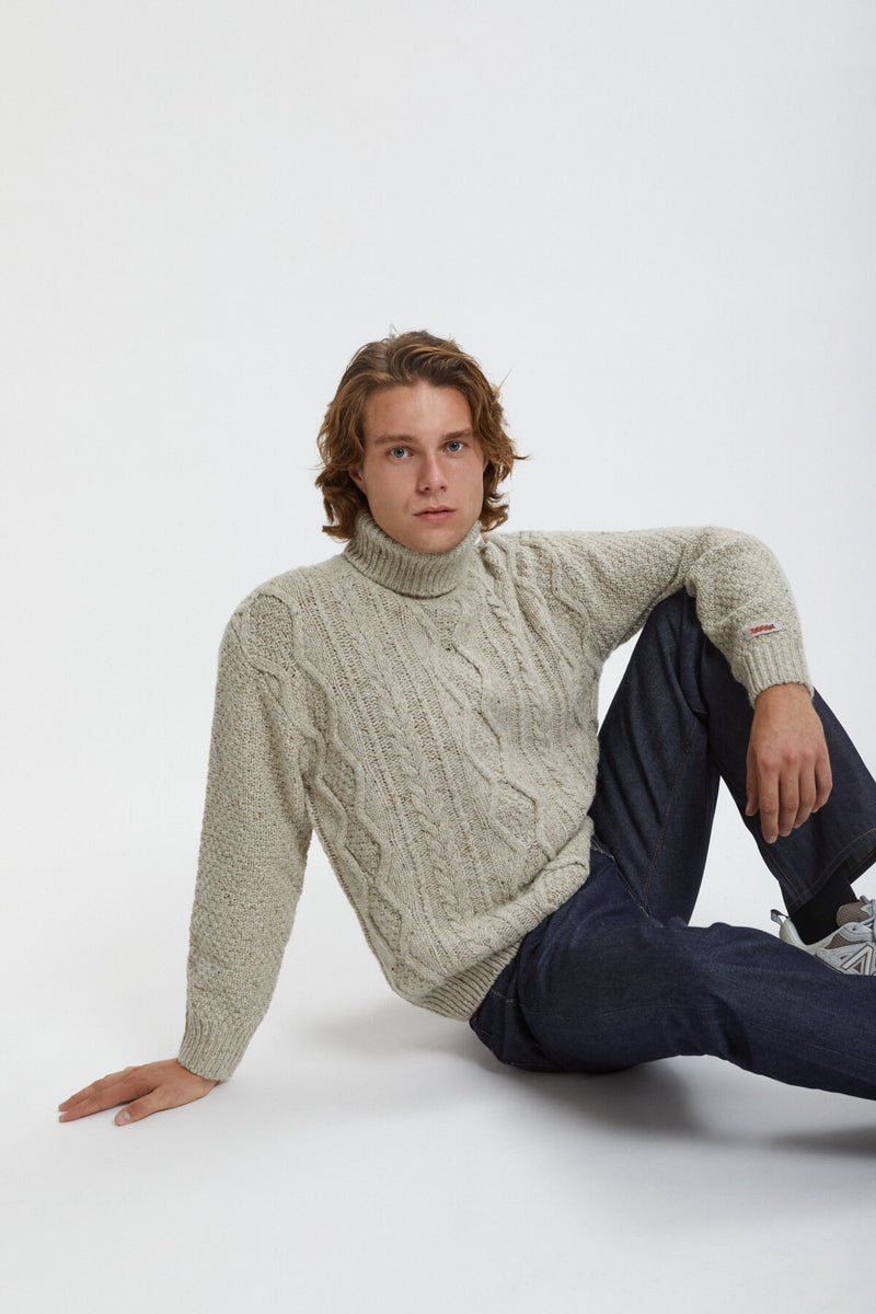 Aran Turtle Neck