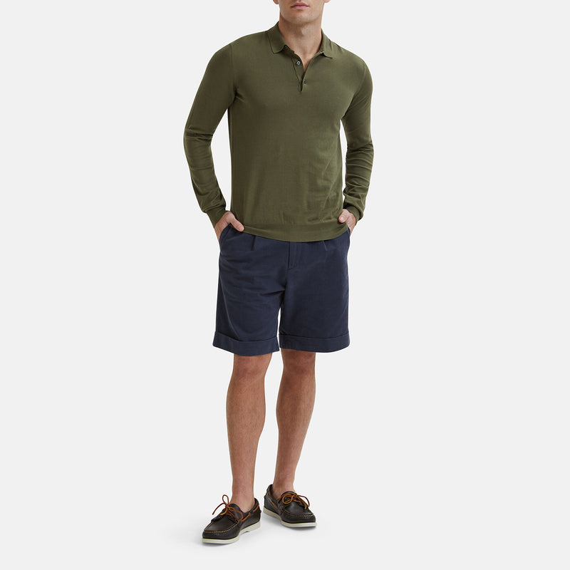 Gabardine Chino Shorts