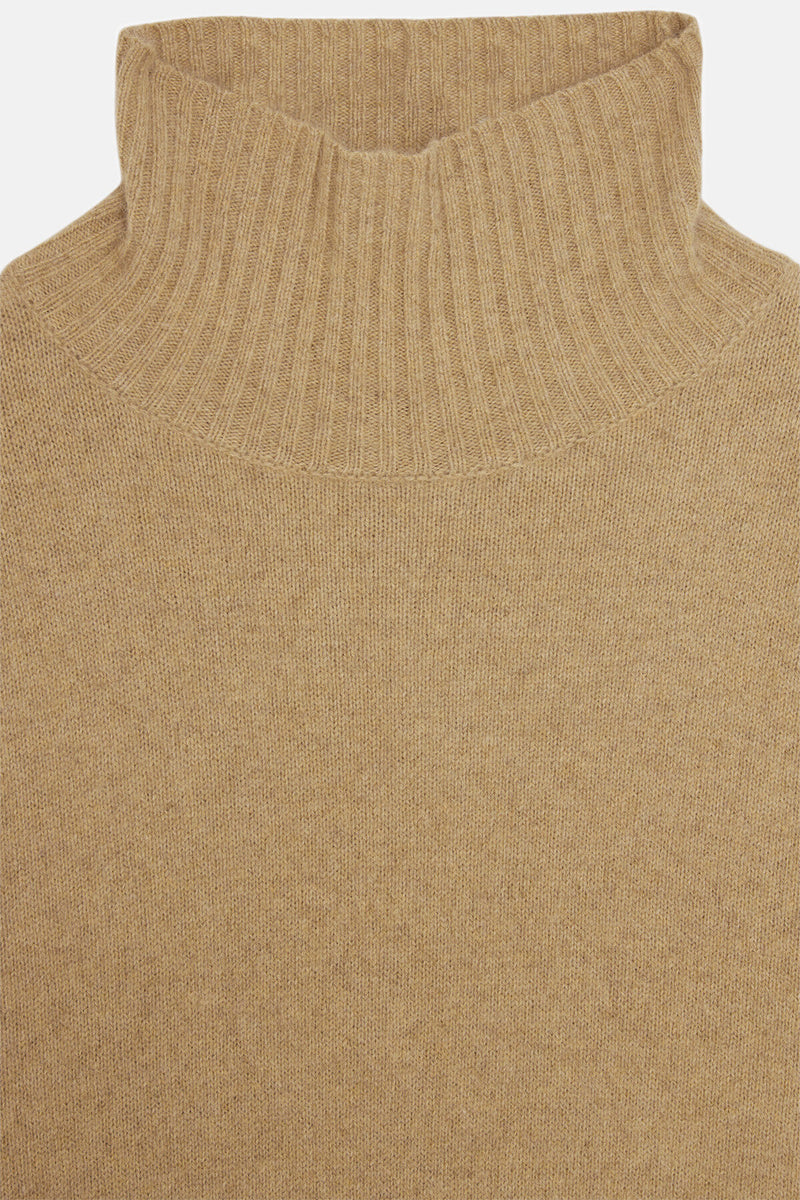 Wool high neck jumper