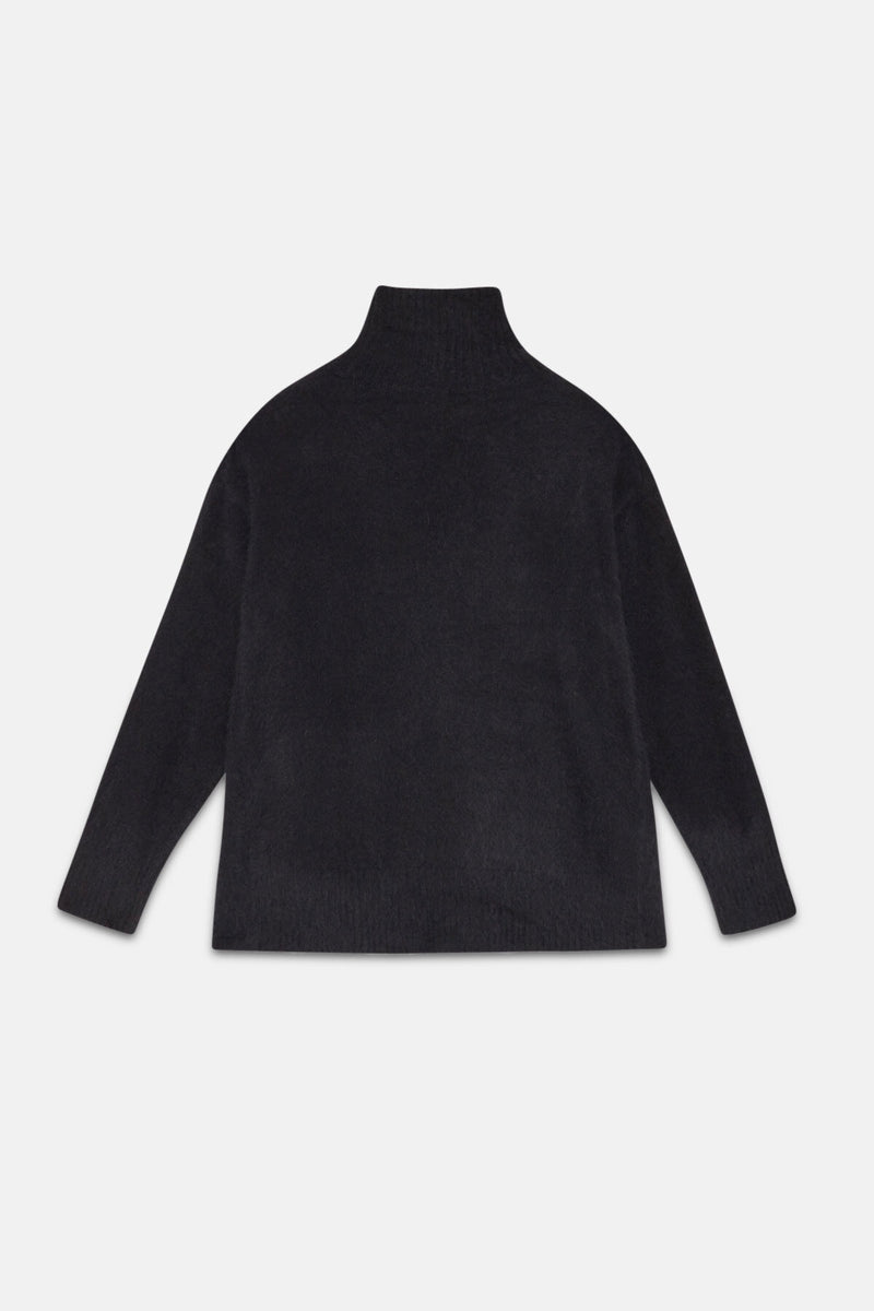 Wool high neck jumper