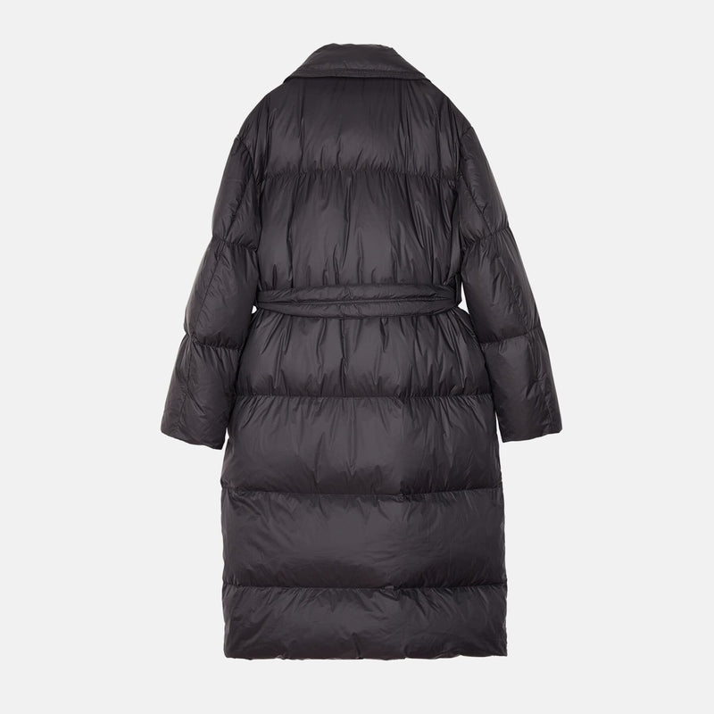 Double-breasted down jacket