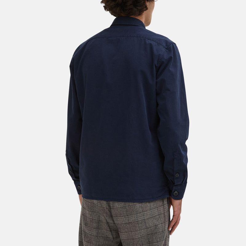 Overshirt with madras pattern