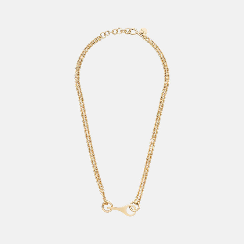 Necklace with A.P.C. logo