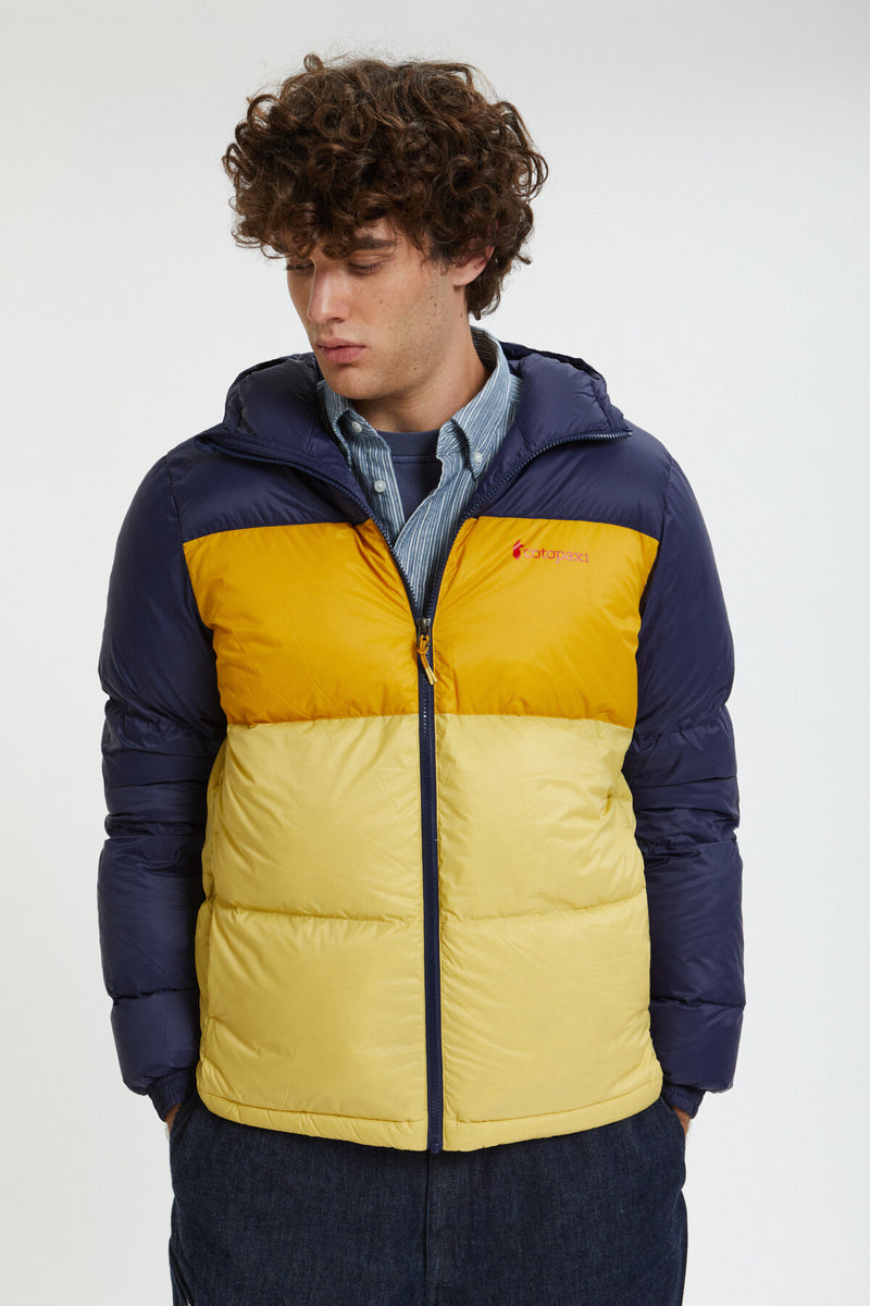 Solazo down hooded jacket