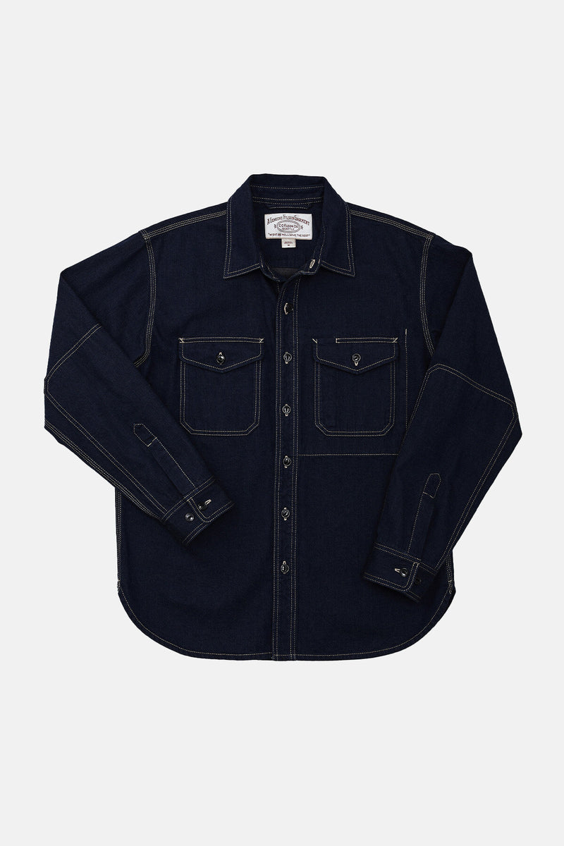 LINED DENIM WORK SHIRT