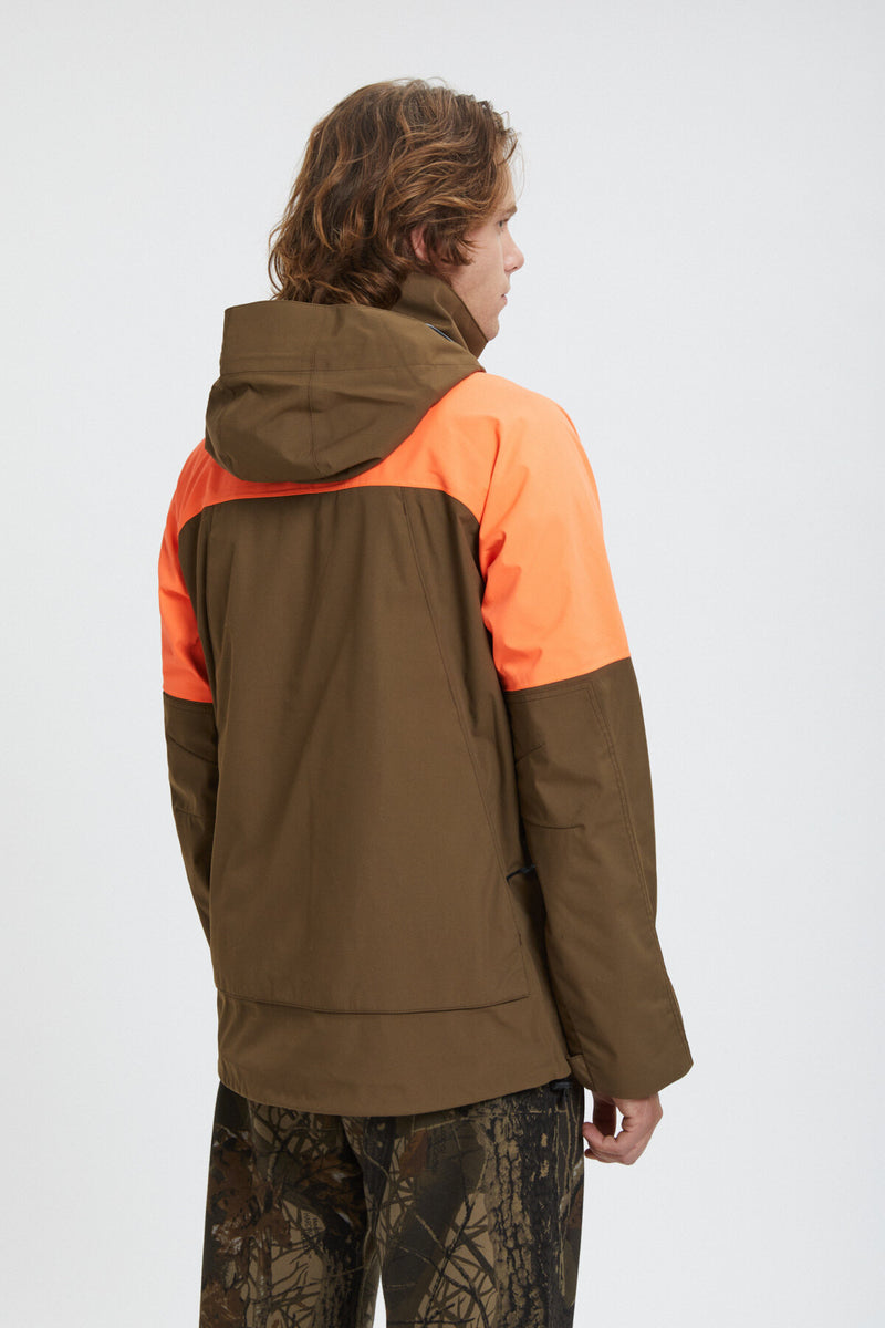 3 LAYER FIELD JACKET Dark tan blaze ora by Filson Man Men WP Store