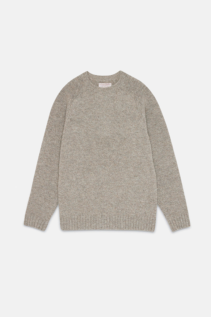 IRISH WOOL 5-GAUGE SWEATER