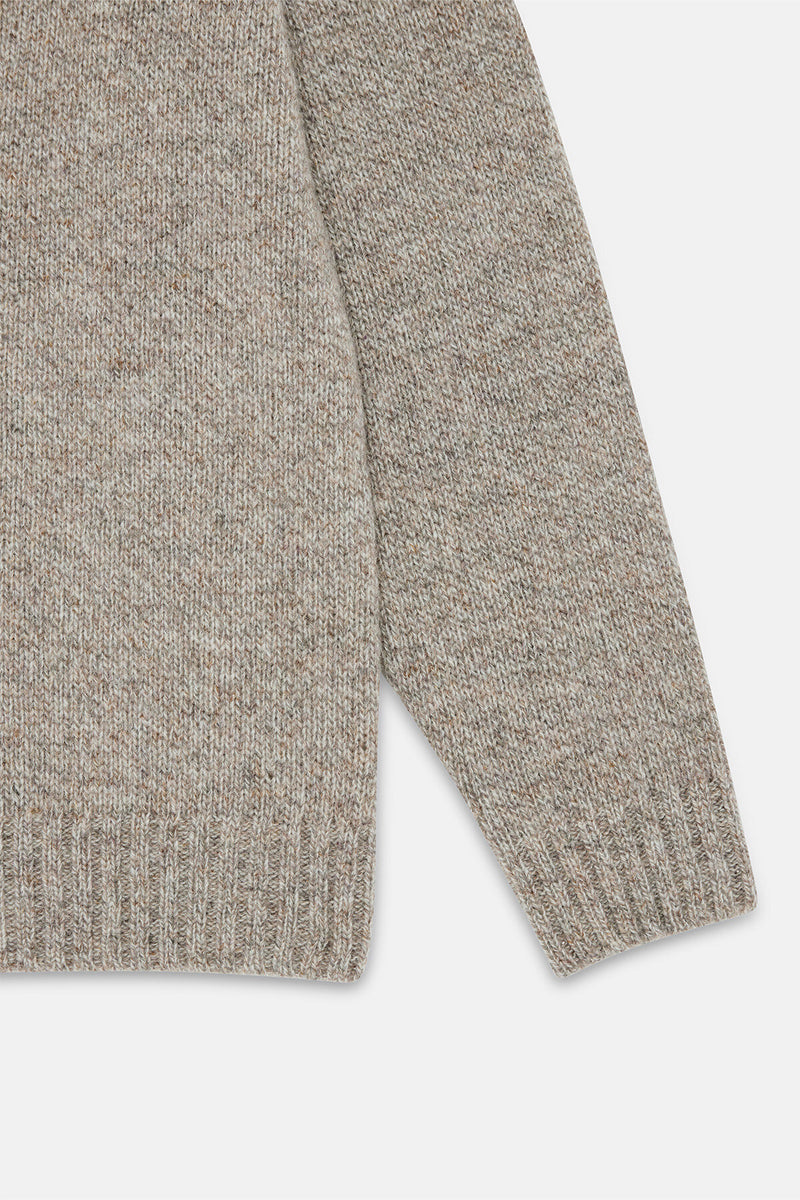 IRISH WOOL 5-GAUGE SWEATER