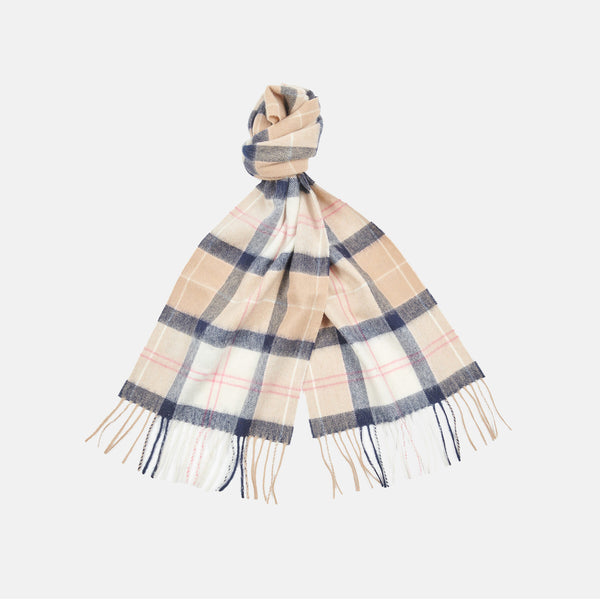 Wool and Cashmere Tartan Scarf