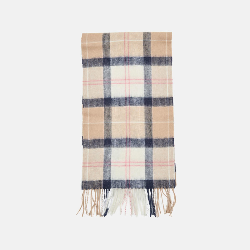 Wool and Cashmere Tartan Scarf