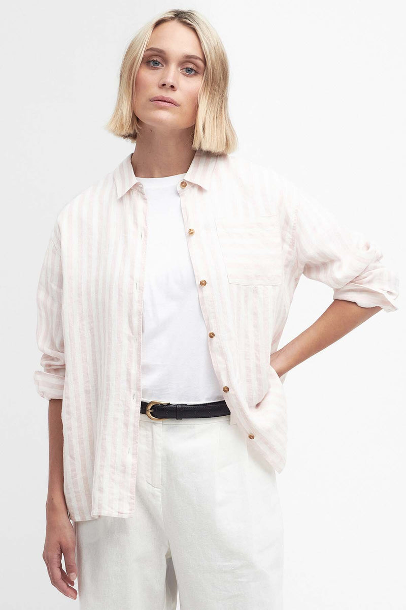 Annie Striped Linen Shirt