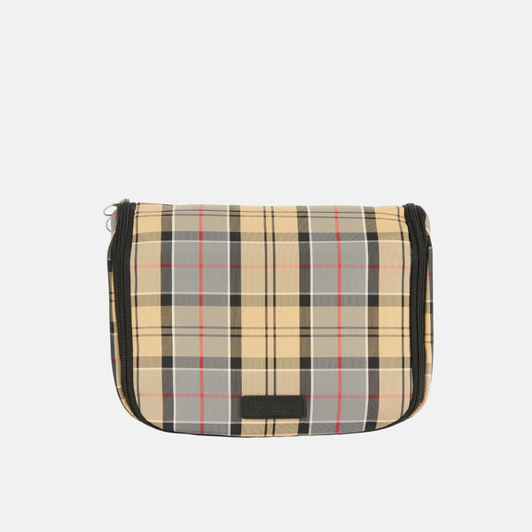 Tartan Hanging Washbag