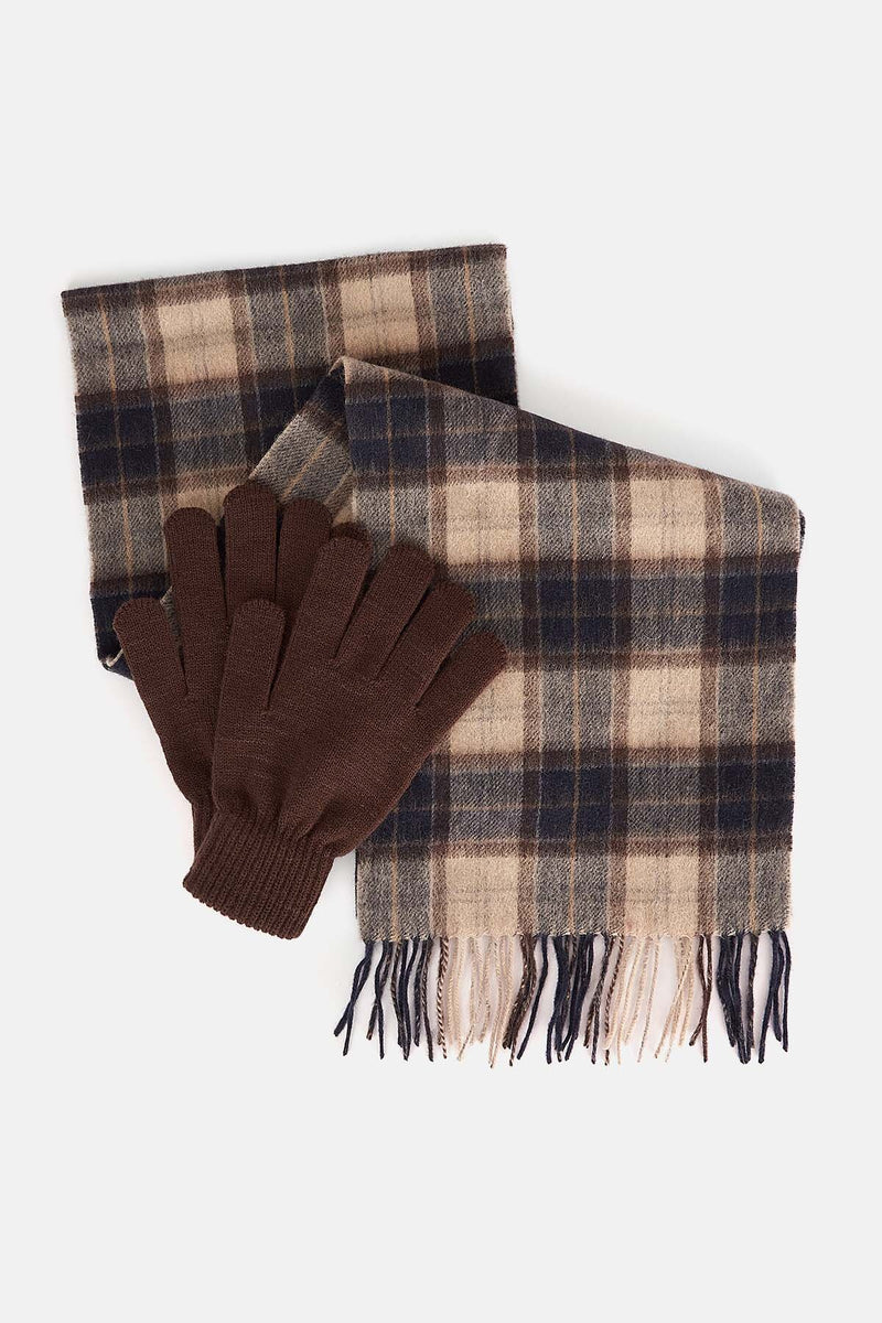 Tartan Scarf & Glove Gift Set