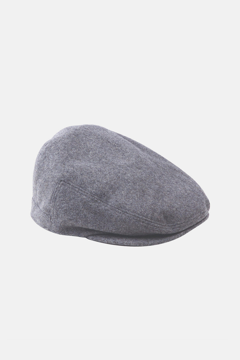 Waxed Cotton Flat Cap