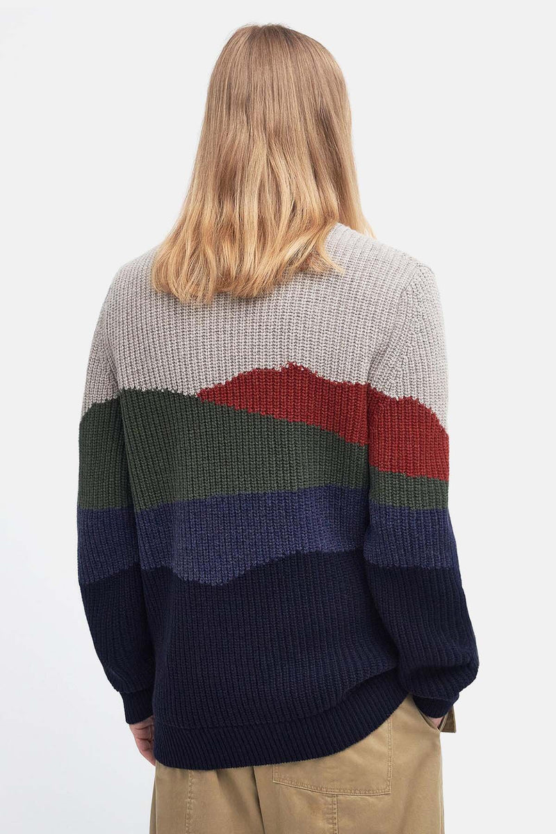 Barbour x Maison Kitsuné Landscape Knitted Jumper