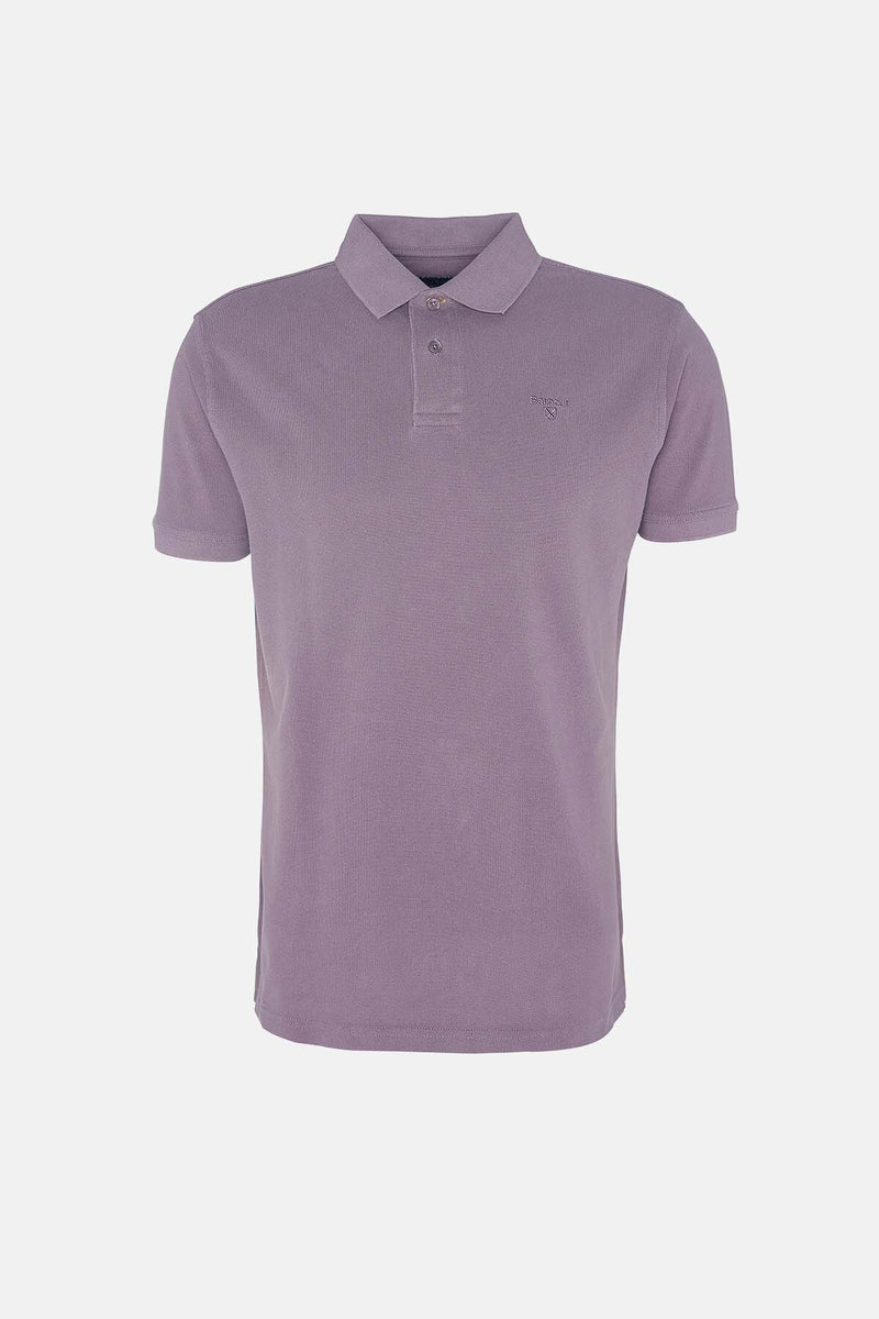 Washed-Out Sports Polo Shirt