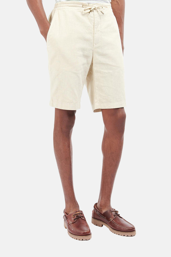 Linen Cotton Mix Shorts
