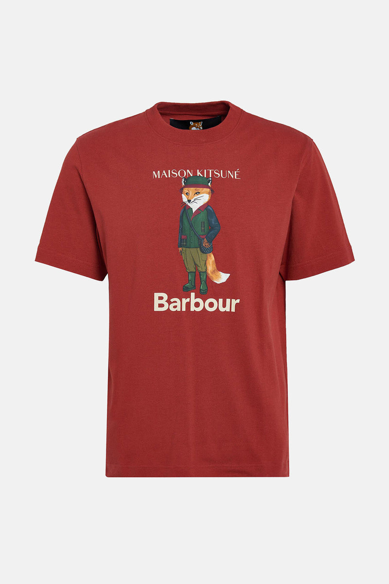 Barbour x Maison Kitsuné Beaufort Fox T-Shirt