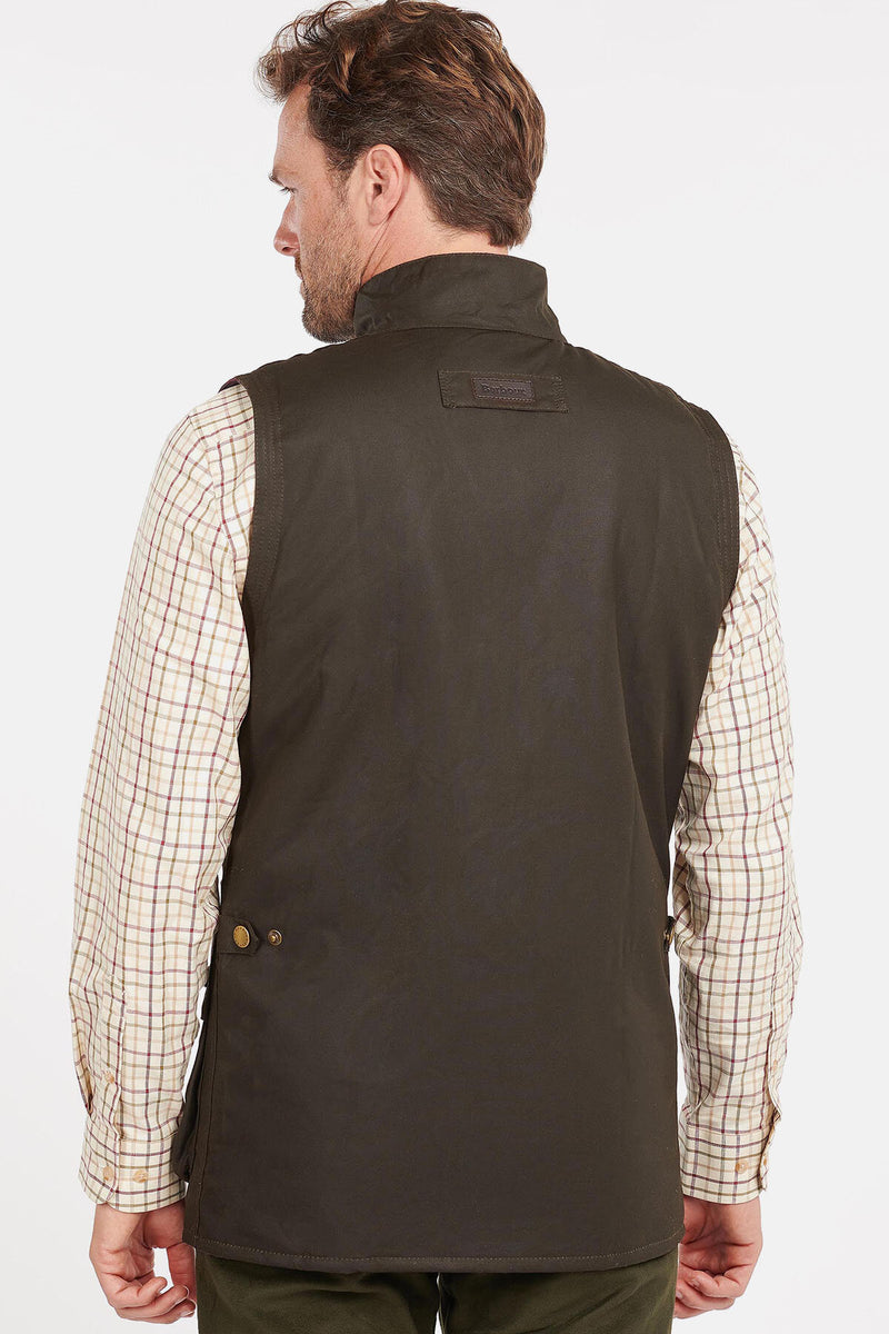 Waxed Cotton Gilet