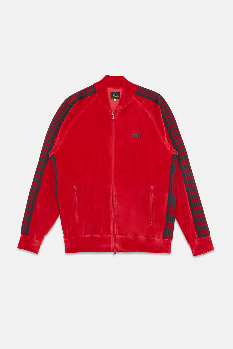 Velour Track Jacket