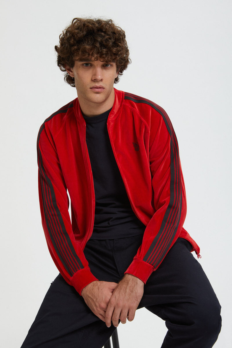 Velour Track Jacket