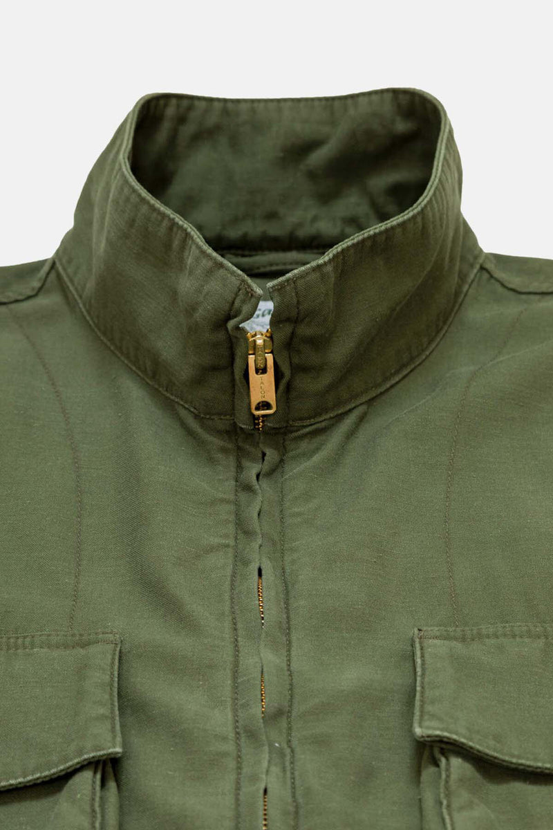 Cotton jacket with pockets