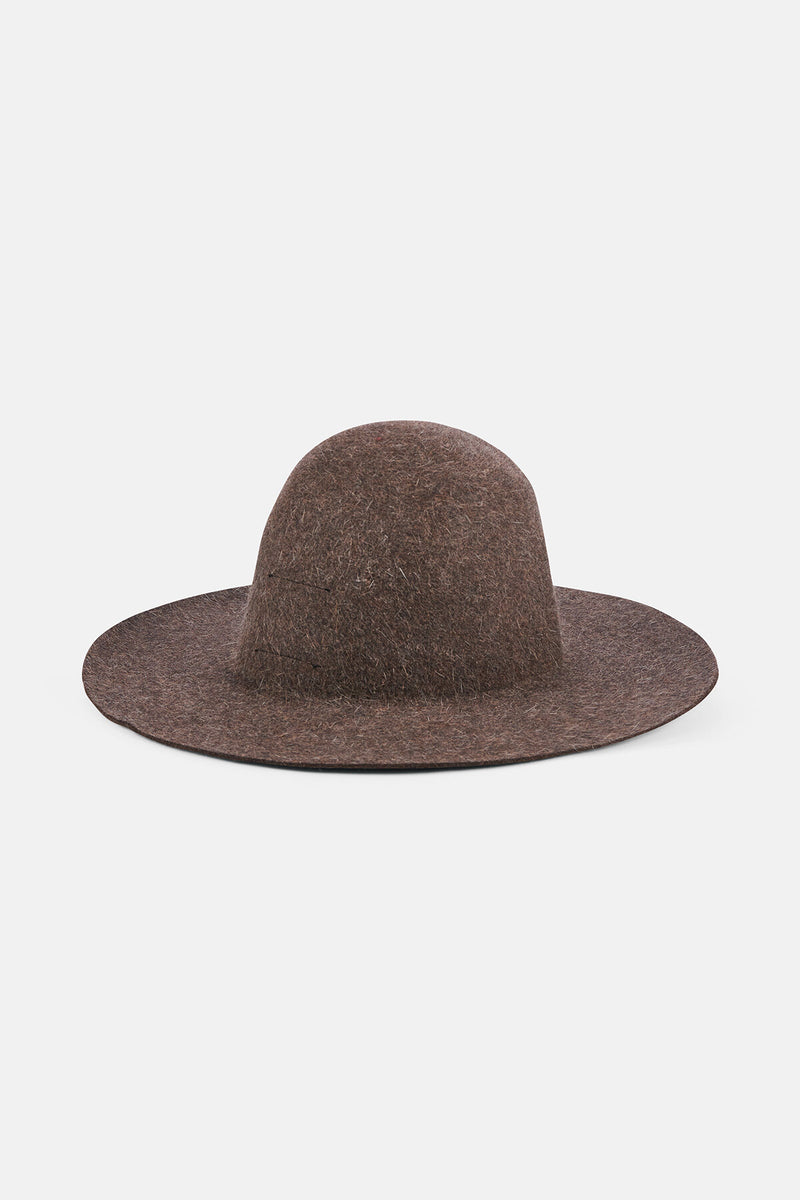 Shelter Large Brim Cloche Hat