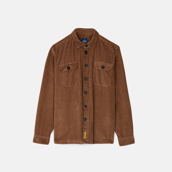 Velvet overshirt