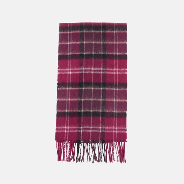 Tartan Merino wool and Cashmere Scarf